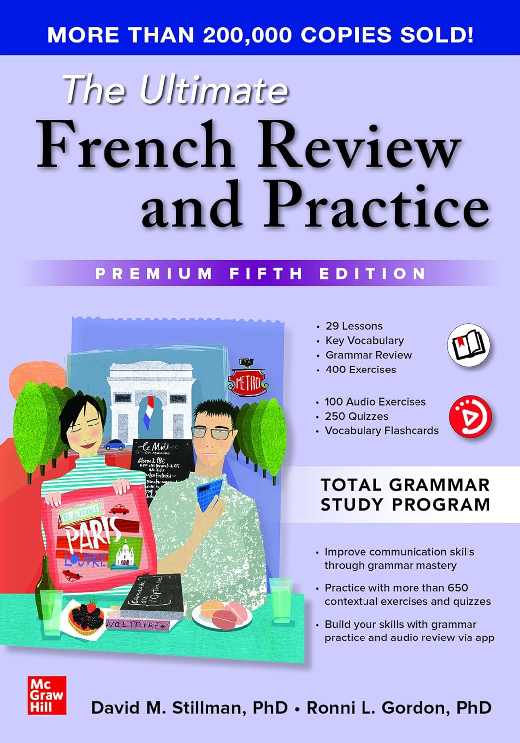 Cover: The Ultimate French Review and Practice (Premium, 5th Ed.)
