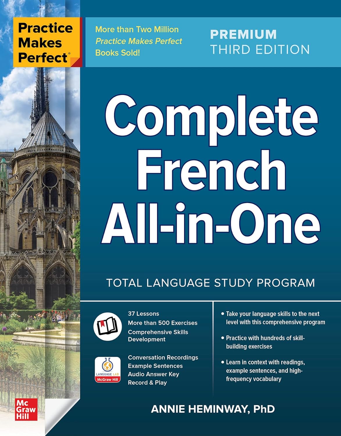 Cover: Practice Makes Perfect — Complete French All-in-One