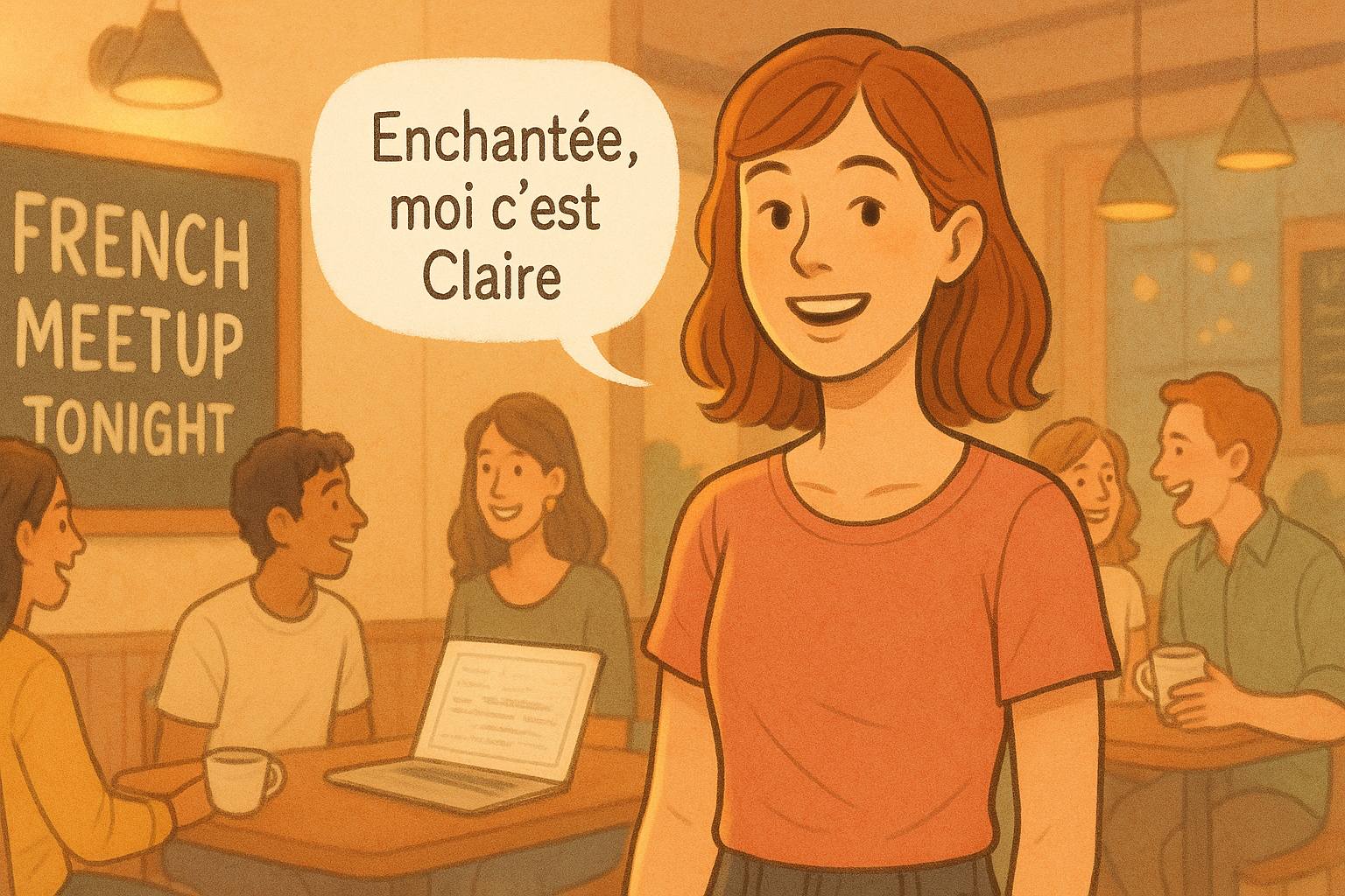 How to introduce yourself in French beyond je m'appelle naturally