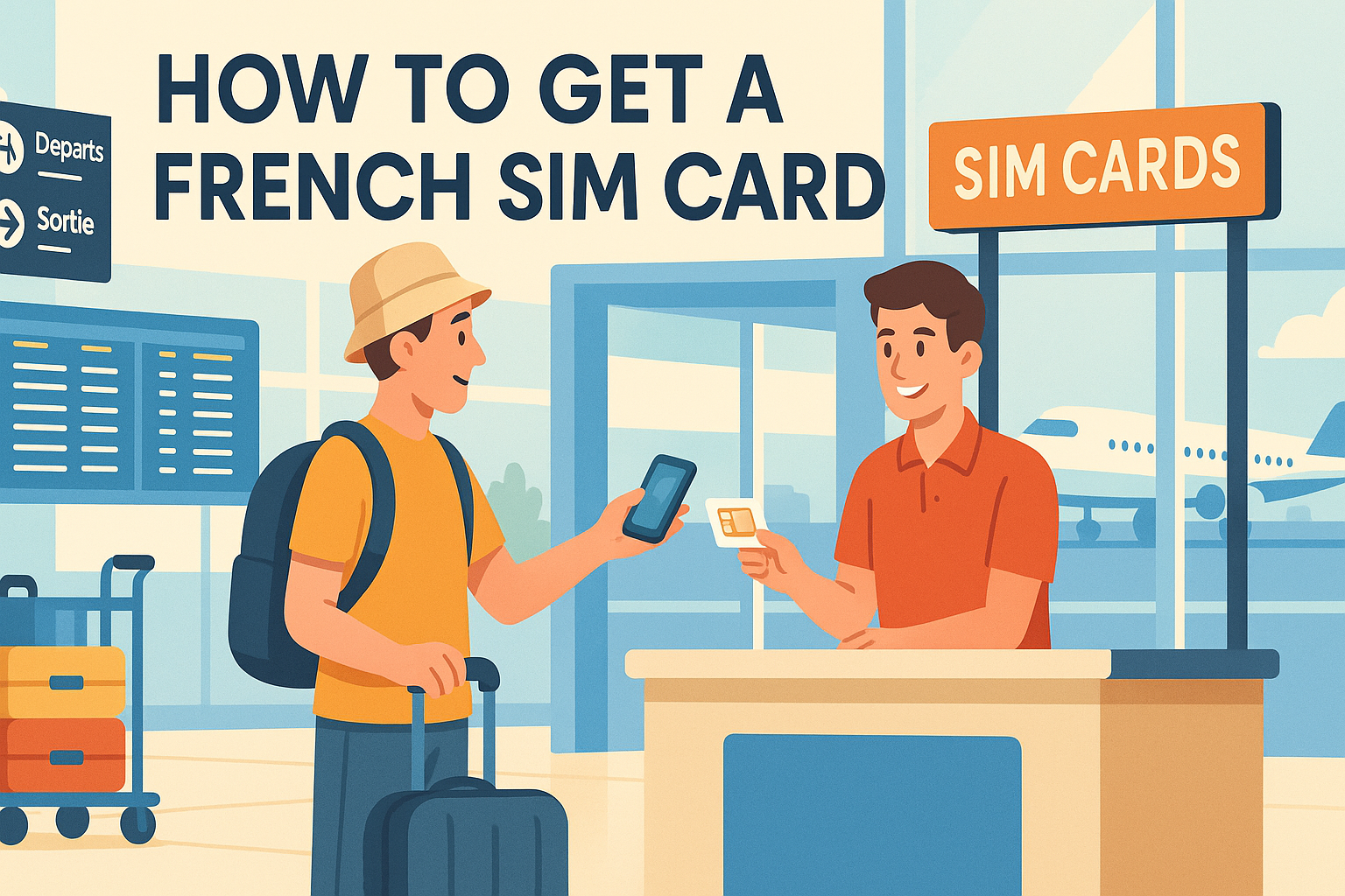 French SIM card guide best mobile plans for tourists and residents