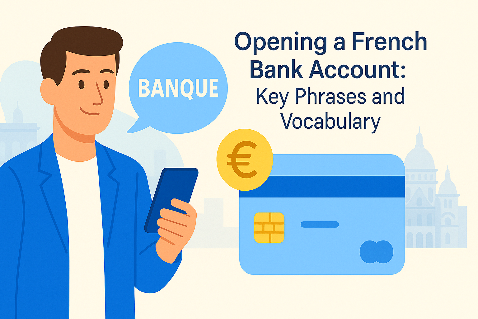 Opening a French bank account key phrases and vocabulary guide