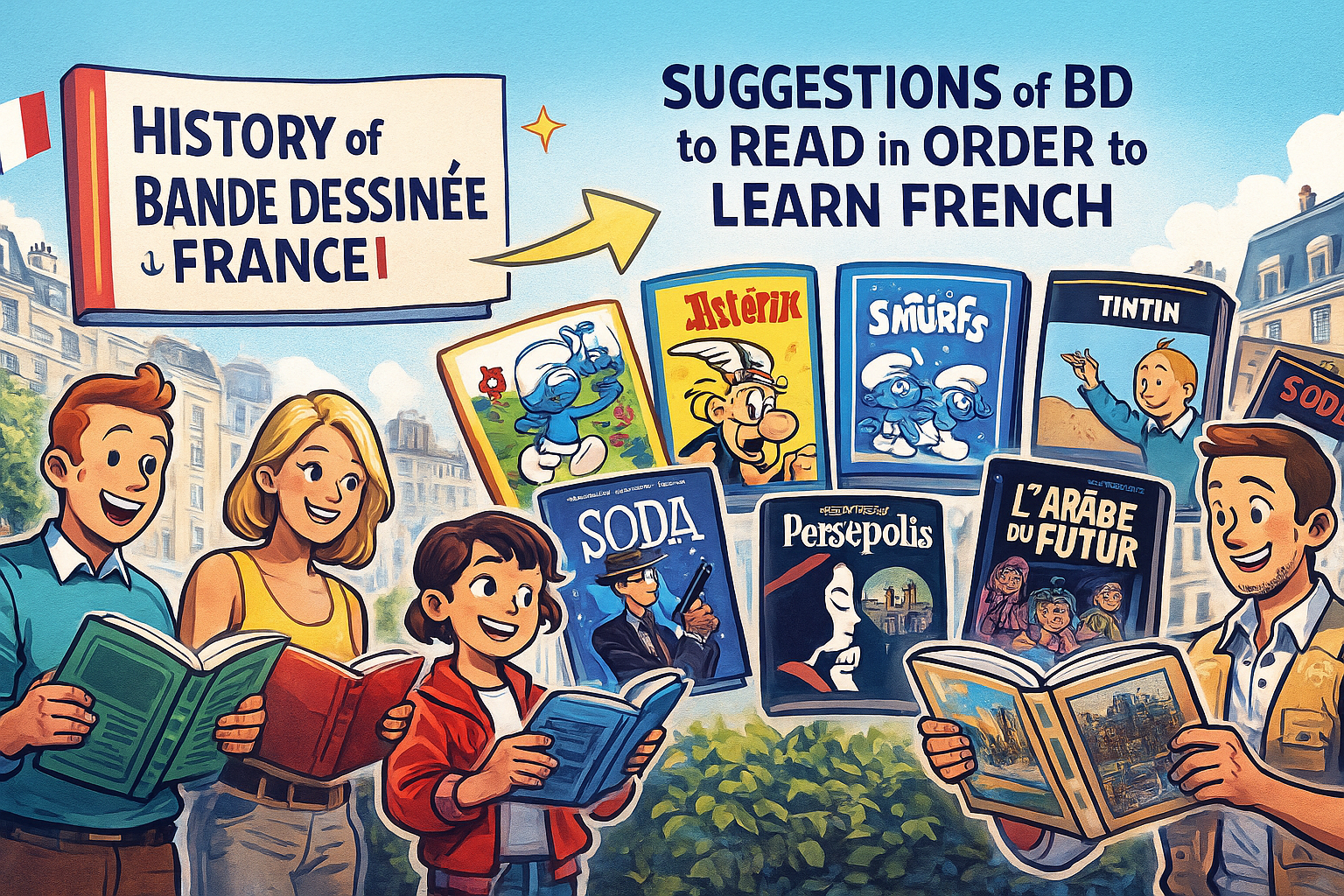 French bande dessinée history and best BD for language learners