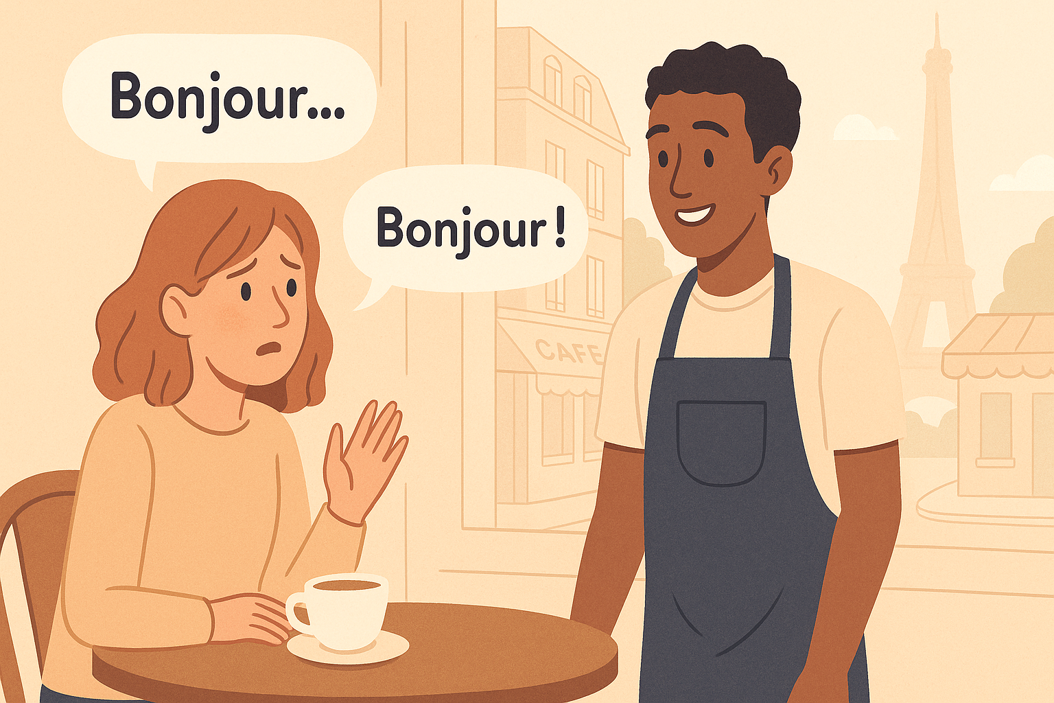 French speaking guide for shy beginners overcoming fear