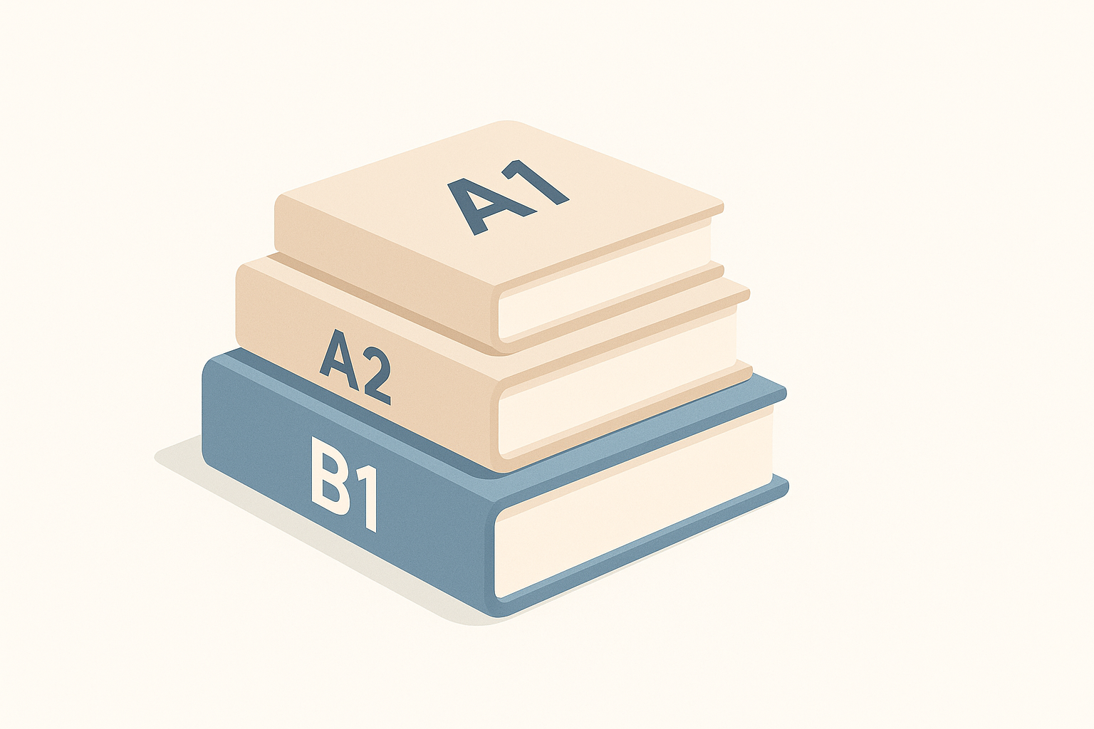 How many French books do you need at A1 A2 B1 minimalist guide