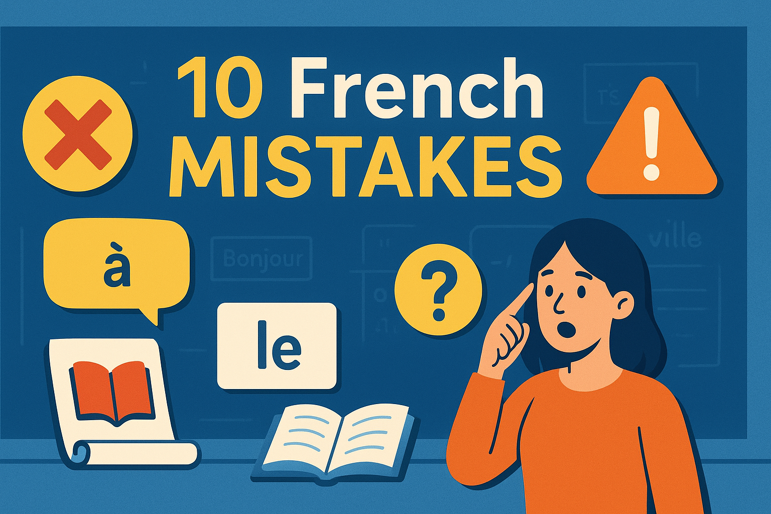 10 common French mistakes English speakers make and how to fix them