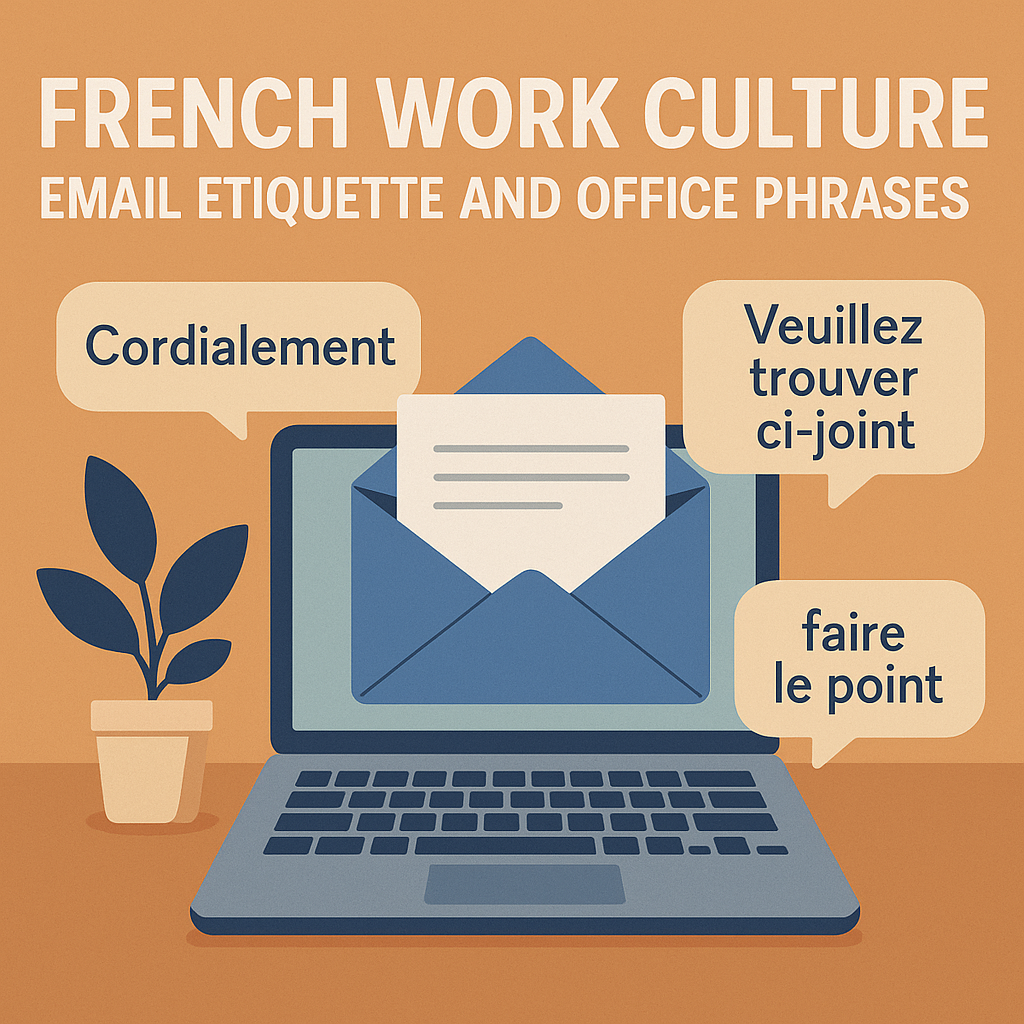 French work culture email etiquette and office phrases guide