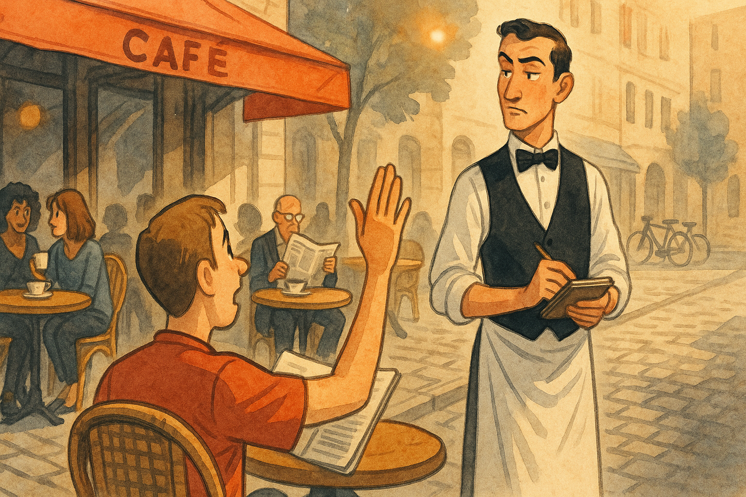 French café culture unwritten rules and etiquette guide