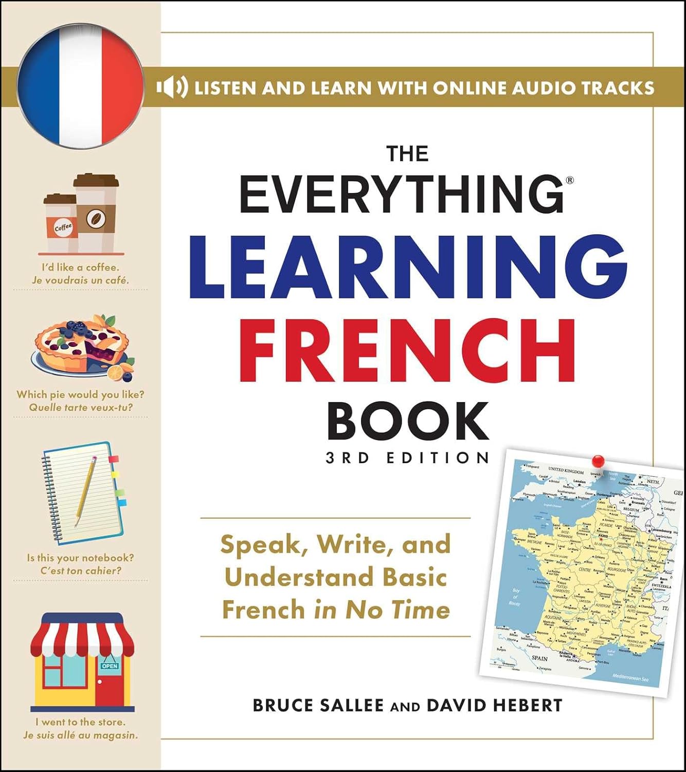 Cover: The Everything Learning French Book (3rd Edition)