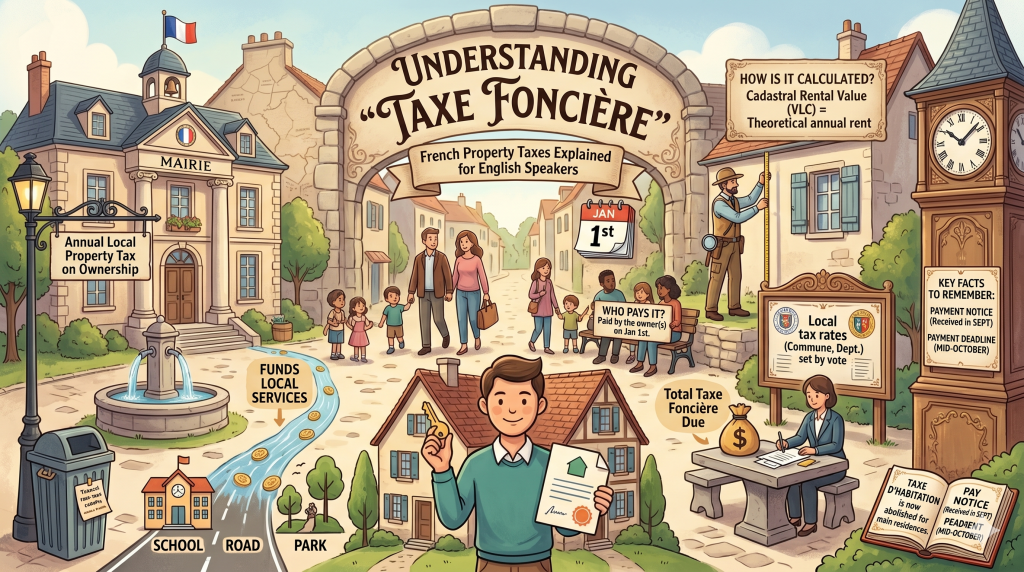 French Property Taxes for English Speakers: Taxe Foncière Explained