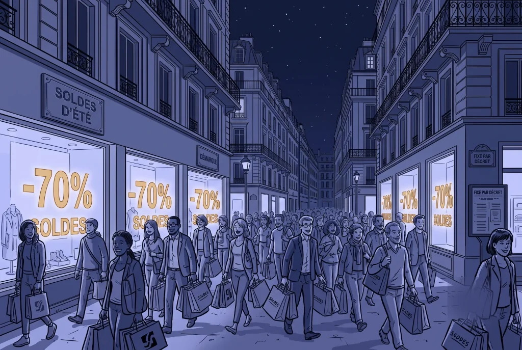 France’s Summer Sales, by Decree