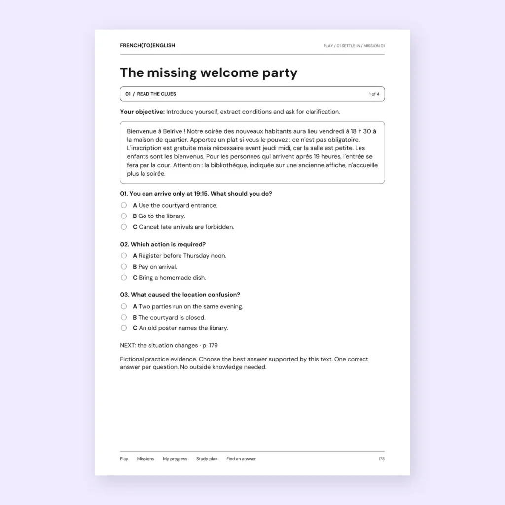 DELF B1 Adventure Prep Kit · Interactive + Print — delf print